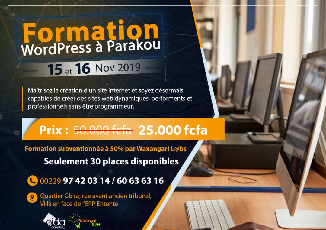 Opportunités de formation à PARAKOU